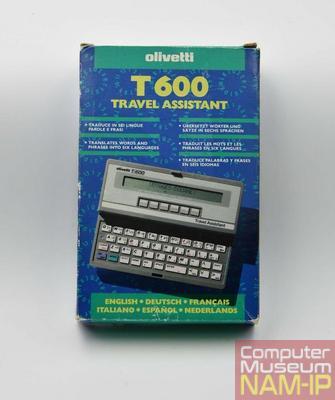 Boîte de  l'Olivetti Travel Assistant