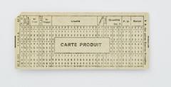 Carte perforée à 40 colonnes