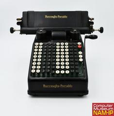 Machine à calculer portable mécanique Burroughs classe 9