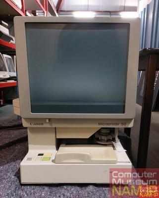 Microprinter 50 - Vue de face
