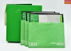 Boite de 6 disquettes 8 pouces + listing